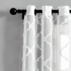 2pk 38"x95" Sheer Avon Trellis Curtain Panels White - Lush Décor -Home Decor Shop GUEST 8ad7758c f06d 4129 91b0 a2d526353089
