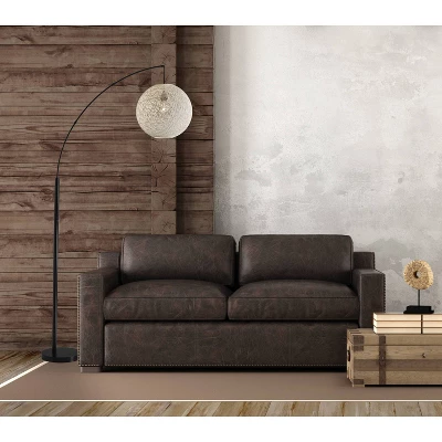 Havana Arc Lamp Natural/Bronze - Adesso 4 Havana Arc Lamp Natural/Bronze - Adesso - Image 2