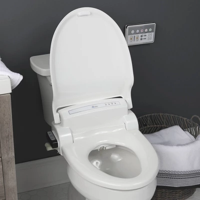 Elongated Supreme Bidet Toilet Seat White - Bio Bidet By Bemis 5 Elongated Supreme Bidet Toilet Seat White - Bio Bidet By Bemis - Image 3
