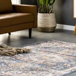 NuLOOM Hannah Distressed Traditional Medallion Fringe Area Rug 20 NuLOOM Hannah Distressed Traditional Medallion Fringe Area Rug -Home Decor Shop GUEST 8d0ee11f 660d 49c0 865e 8df660ce69ab