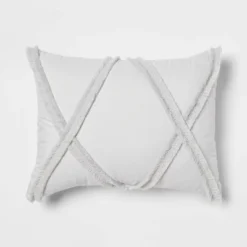 4pc Clipped Stripe Poms Comforter Bedding Set - Threshold™ -Home Decor Shop GUEST 8d139982 3828 47ac 895d 4255d7a3549e