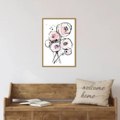 16" X 23" Pink Mod 2 By Lesia Binkin Framed Canvas Wall Art - Amanti Art 10 16" X 23" Pink Mod 2 By Lesia Binkin Framed Canvas Wall Art - Amanti Art -Home Decor Shop GUEST 8def5485 343a 4c5b a394 ca936f7a66ac