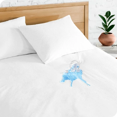 Breathable Waterproof Mattress Protector By Bare Home 3 Breathable Waterproof Mattress Protector By Bare Home
