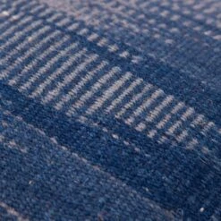 20"x20" Oversize Decorative Filled Square Throw Pillow Blue - Rizzy Home