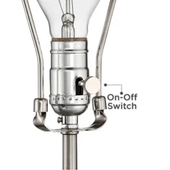 Possini Euro Design Modern Table Lamp With USB Outlet Reading Light LED 29.25" Tall Brushed Nickel Rectangular Off White Shade Bedroom Office 14 Possini Euro Design Modern Table Lamp With USB Outlet Reading Light LED 29.25" Tall Brushed Nickel Rectangular Off White Shade Bedroom Office -Home Decor Shop GUEST 921e95c2 54c0 4393 8af9 c5486eca0224