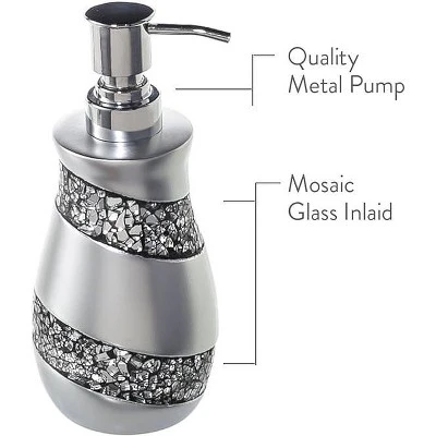 Creative Scents Silver Mosaic 4 Piece Set 4 Creative Scents Silver Mosaic 4 Piece Set - Image 2