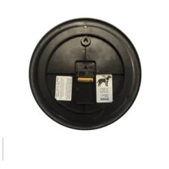 14.5" Artist Series Diane Rakocy Full Bloom Decorative Clock Silver - The Chicago Lighthouse