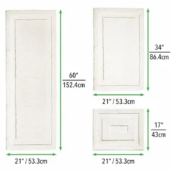 MDesign Microfiber Polyester Bathroom Spa Mat Rugs/Runner, Set Of 3 20 MDesign Microfiber Polyester Bathroom Spa Mat Rugs/Runner, Set Of 3 -Home Decor Shop GUEST 98b354df e9ec 472f 8ec1 55de5a6bfbd8