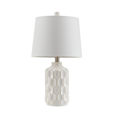 22" Contour Table Lamp Ivory 9 22" Contour Table Lamp Ivory - Image 7