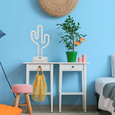 CIAO Tech Decorative Cactus Neon Night Light LED Desk Table Lamp 4 CIAO Tech Decorative Cactus Neon Night Light LED Desk Table Lamp - Image 2
