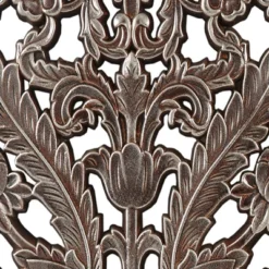2pc Botanical Carved Wall Decor Panel Set Bronze - Madison Park -Home Decor Shop GUEST 9a4e7361 6b5c 44c4 8d8f 00d03ddad953