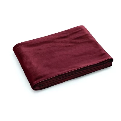 Sunbeam King Size Electric Fleece Heated Blanket In Garnet With Dual Zone 4 Sunbeam King Size Electric Fleece Heated Blanket In Garnet With Dual Zone - Image 2