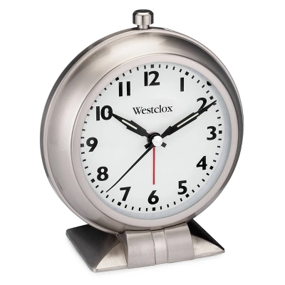 5" Classic Loud Bell Alarm Clock - Westclox 4 5" Classic Loud Bell Alarm Clock - Westclox - Image 2