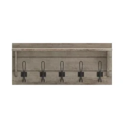 Emma And Oliver Rustic Wall Hanging Storage Rack With 5 Hooks For Entryway, Kitchen, Bathroom And More 26 Emma And Oliver Rustic Wall Hanging Storage Rack With 5 Hooks For Entryway, Kitchen, Bathroom And More -Home Decor Shop GUEST 9e26a946 6a96 4a1f bcfd cedad5a7bbb6