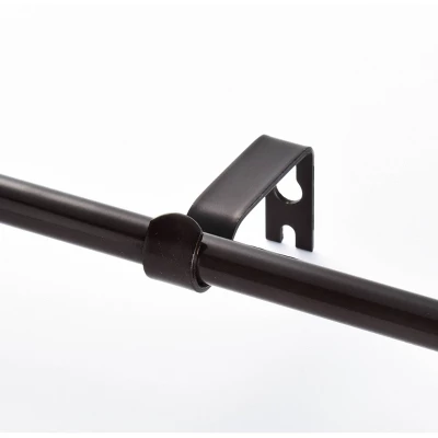 Decorative Drapery Single Rod Set With Trumpet Finials Oil Rubbed Bronze - Lumi Home Furnishings 5 Decorative Drapery Single Rod Set With Trumpet Finials Oil Rubbed Bronze - Lumi Home Furnishings - Image 3