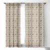 Iveta Abolina Peace Hands Tan 64" X 50" Single Panel Room Darkening Window Curtain - Deny Designs 2 Iveta Abolina Peace Hands Tan 64" X 50" Single Panel Room Darkening Window Curtain - Deny Designs -Home Decor Shop GUEST a23d51ac 0b23 47fb a89d 2957be5029d4