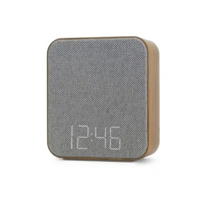 Wood Sound Sleep Alarm Table Clock Gray - Capello 4 Wood Sound Sleep Alarm Table Clock Gray - Capello - Image 2