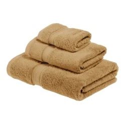 Premium Cotton 800 GSM Heavyweight Plush Luxury 3 Piece Bathroom Towel Set By Blue Nile Mills -Home Decor Shop GUEST a48f4df5 add1 45b8 8ce9 0087e5d2a44a