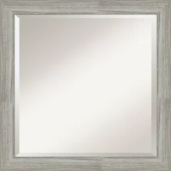 Dove Graywash Narrow Framed Bathroom Vanity Wall Mirror - Amanti Art -Home Decor Shop GUEST a495163a 6139 4638 b309 2efb7645f021