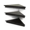 10.9" X 1.6" 3pk Providence Reilly Triangle Corner Shelf Set - Kiera Grace
