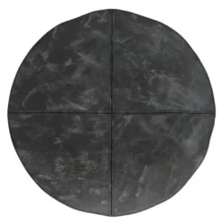 Darian Round Pouf - WyndenHall -Home Decor Shop GUEST a9439821 0b66 4c05 a213 b9f0b1b987e7