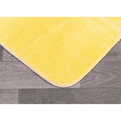 2pc Traditional Nylon Washable Bathroom Rug Set Yellow - Garland Rug 7 2pc Traditional Nylon Washable Bathroom Rug Set Yellow - Garland Rug - Image 5