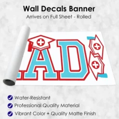 Big Dot Of Happiness Nurse Graduation Party Décor - Vinyl Wall Decals - Grad -Home Decor Shop GUEST aec5bc54 043a 4190 8d95 14b94235731f