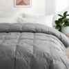 Peace Nest Organic Cotton Down Feather Comforter Duvet Insert, Gray 2 Peace Nest Organic Cotton Down Feather Comforter Duvet Insert, Gray -Home Decor Shop GUEST af420c03 8f3f 49e6 9483 492e556eff0a
