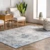 6'7"x9' Zoe Faded Abstract Area Rug Blue - NuLOOM -Home Decor Shop GUEST b18934db b3ec 4b9f aeb6 c44cd3790578