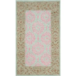 Mina Leaf Hooked Rug - Safavieh -Home Decor Shop GUEST b44f4ecf 1465 423a 8b9a b196eb40987c