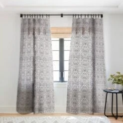 Alison Janssen Hand Drawn Deco Single Panel Sheer Window Curtain - Society6 -Home Decor Shop GUEST b51acde0 6317 419b 84a5 bfd076ac4216
