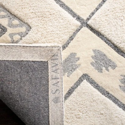 2'3"x8' Runner Raven Rug Ivory/Gray - Safavieh 5 2'3"x8' Runner Raven Rug Ivory/Gray - Safavieh - Image 3