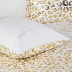 Kendra Metallic Printed Comforter Set Ivory/Gold -Home Decor Shop GUEST b6159dd6 3f0c 4458 abbc ac1c03bfa7de