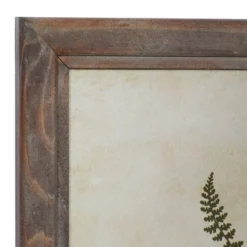 Farmhouse Wood Leaf Framed Wall Art With Brown Frame Set Of 2 Light Brown - Olivia & May -Home Decor Shop GUEST b686909b 89dc 4dee 8562 062430ac759d