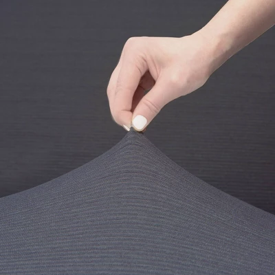 4pc Chenille Stretch Recliner Slipcover - Zenna Home 5 4pc Chenille Stretch Recliner Slipcover - Zenna Home - Image 3