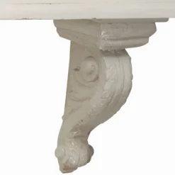 Farmhouse Wood Rectangle Wall Shelf White - Olivia & May -Home Decor Shop GUEST ba1739a2 1267 44e9 8a88 a9252e9208e1