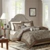 Madison Park 6pc King Charlotte Duvet Set Blue/Brown -Home Decor Shop GUEST bcab25c3 f790 42cd 9468 4d9e0b5d5531