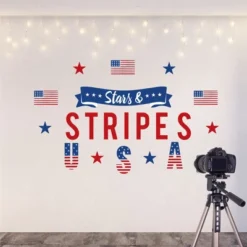 Big Dot Of Happiness Stars & Stripes - Peel And Stick Patriotic Party Decoration - Wall Decals Backdrop -Home Decor Shop GUEST bd56f8b5 02df 412c 9f03 308b7ee0bcec