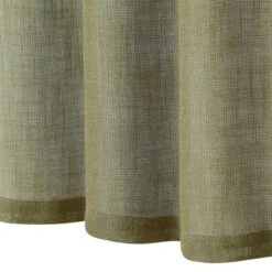 Linen Blend Farmhouse Kitchen Tier Curtains For Cafe Small Half Window Curtains For Bathroom -Home Decor Shop GUEST be95ff69 61ed 4f01 966e 43dfa01dad96