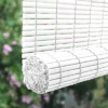 36" X 72" Outdoor Oval Vinyl Cord-Free PVC Rollup Blinds White - Radiance -Home Decor Shop GUEST bfe110e6 61ee 4b7d a01f 02806c8ce23d