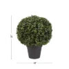 Nature Spring Realistic Plastic Faux Boxwood Topiary Arrangement For Indoor Or Outdoor Use - Green -Home Decor Shop GUEST c0d5b2dc 86c5 4ade ba7a affd761c1c58