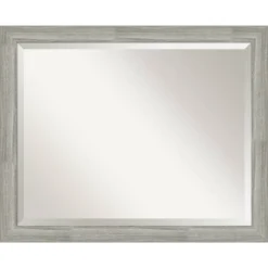 Dove Graywash Narrow Framed Bathroom Vanity Wall Mirror - Amanti Art -Home Decor Shop GUEST c49d5bd4 02f2 4d1f 92b5 4f4f9b084341