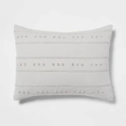 4pc Clipped Stripe Poms Comforter Bedding Set - Threshold™ -Home Decor Shop GUEST c513e7a2 e419 413e 9246 e63bf81df859