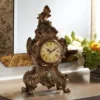 Kensington Hill Taryn Vintage Style 16 1/4" High Table Clock -Home Decor Shop GUEST c5688090 0a5a 4e4a b620 3c450f399c18
