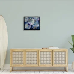 Stupell Industries Empty Seashells Expressive Clam Shells Modern Abstract Painting