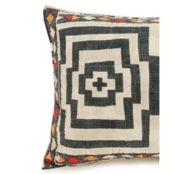 Standard Hypnotic Black Sham Pair - Justina Blakeney For Makers Collective