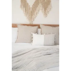 Natural Beige Tassels Pillow Cover - Anaya -Home Decor Shop GUEST c7a92dee 339e 4c8a a558 facc689df3b3