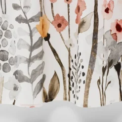 Floral Wave Shower Curtain White - Threshold™ -Home Decor Shop GUEST c87586e6 12cc 4e03 b887 89a09fcaa942