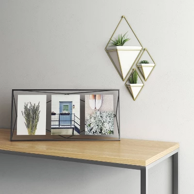 Set Of 3 Prisma Picture Frames Opening Black - Umbra 9 Set Of 3 Prisma Picture Frames Opening Black - Umbra - Image 7