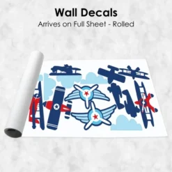 Big Dot Of Happiness Taking Flight - Airplane - Peel And Stick Nursery And Kids Room Vinyl Wall Art Stickers - Wall Decals - Set Of 20 -Home Decor Shop GUEST c91860d6 af55 42e5 8556 aa96b7d553d4